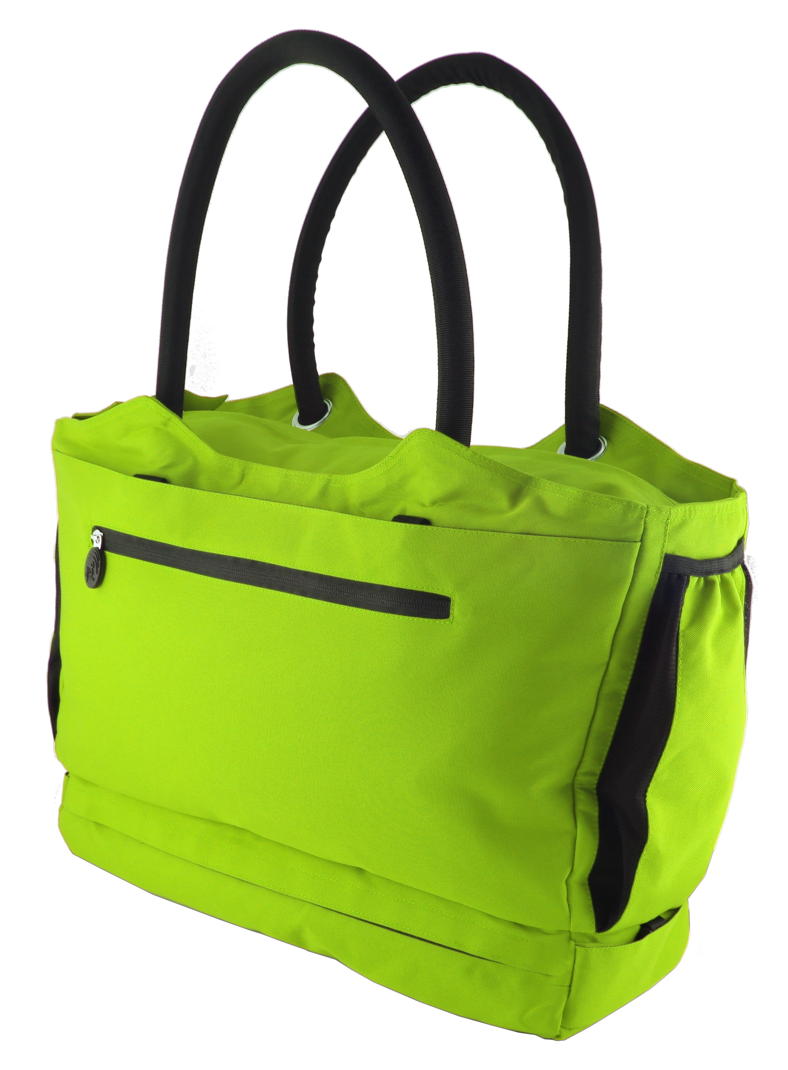 Locking beach outlet bag